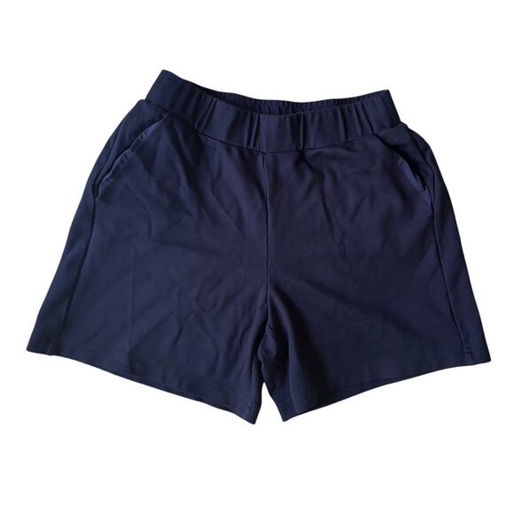 Tuckernuck Pull-On Navy Blue Buttery Soft Jersey Shorts with Pockets | XS - Picture 1 of 5